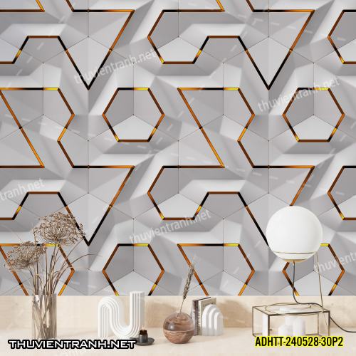 Tranh dán tường hoa văn trừu tượng- -ADHTT-240528-30P2 - Tranh tường chất lượng cao